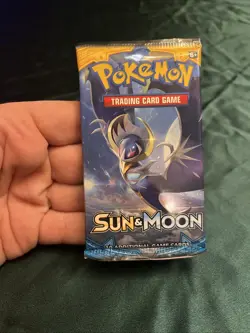 Pokemon Sun And Moon Base Set Booster Pack 10 Cards Pack NEW SEALED Official TCG - Image 1