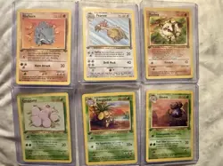 Pokemon Jungle 1st Edition NON-HOLO Lot - Vintage WOTC Cards - Image 1