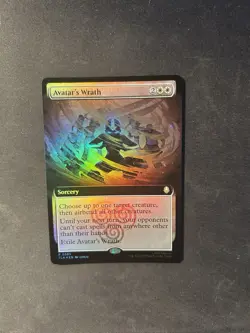 MTG ATLA Avatar TLA #0365 Foil Avatar's Wrath (Borderless) - Image 1
