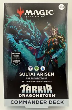 Tarkir: Dragonstorm Commander Deck - Sultai Arisen MTG Brand New Sealed - Image 1