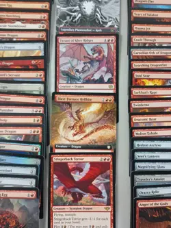 Magic 100 Commander Deck Lathliss Mono Red Dragon Tokens MTG Ready To Play - Image 3