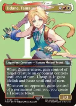 Zidane, Tantalus Thief Final Fantasy (FIN) 550 MTG Foil NM - Image 1