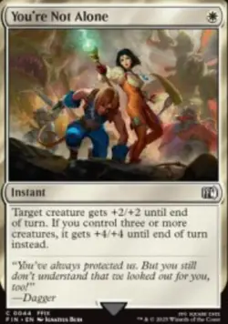 You're Not Alone Final Fantasy (FIN) 44 MTG Foil NM - Image 1