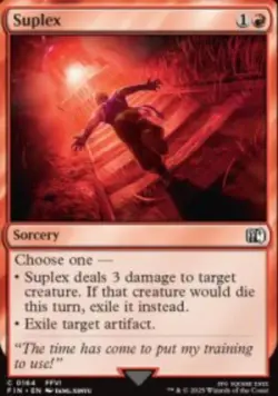 Suplex Final Fantasy (FIN) 164 MTG Foil NM - Image 1