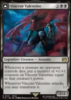 Vincent Valentine // Galian Beast Final Fantasy (FIN) 125 MTG Regular NM - Image 1