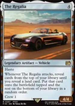 The Regalia Final Fantasy (FIN) 267 MTG Foil NM - Image 1