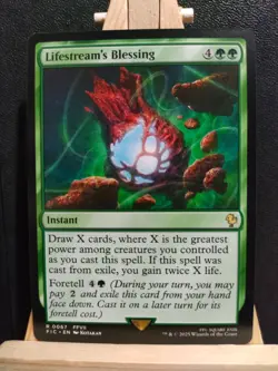 Lifestream's Blessing - Final Fantasy Commander - Rare - NM (see pics) MTG - Image 1