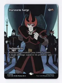 Warstorm Surge Borderless Foil MTG Avatar The Last Airbender: Eternal-Legal TLE - Image 1