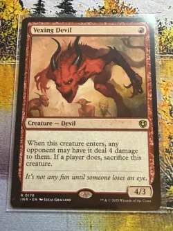 Foil - Vexing Devil - 178 / NM / English MTG - Image 1