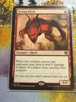 Foil - Vexing Devil - 178 / NM / English MTG - Image 2