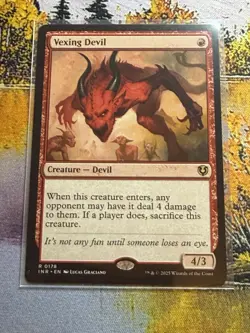 Foil - Vexing Devil - 178 / NM / English MTG - Image 4