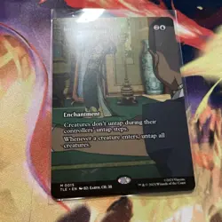 borderless INTRUDER ALARM 0015 Avatar The Last Airbender MTG Magic - Image 1