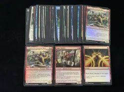 2025 Magic The Gathering MTG Marvel Spm EN Foil Angry Rabble Shock Lot*51 GAV - Image 1