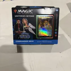 Magic The Gathering Universes Beyond Commander Deck- Doctor Who - Image 2