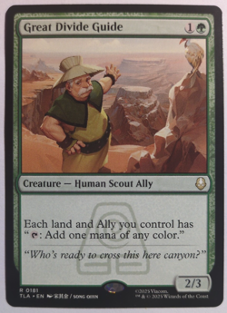 MTG Magic The Gathering - Great Divide Guide - Avatar (#181) REG NM - Image 1