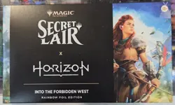 MTG Secret Lair x Horizon Into the Forbidden West NEW SEALED Rainbow Foil Pack - Image 1