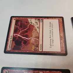 Lightning Bolt MTG 4x Mixed Playset LP Lightly Played Fast Shipping From Canada - Image 5