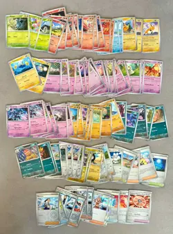 Pokemon Paldean Fates 99% Complete Holos/Reverse Master Lot Set Partial No Dupes - Image 1