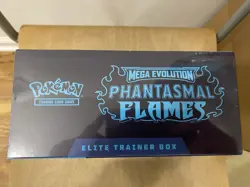 Pokemon TCG Mega Evolution Phantasmal Flames Elite Trainer Box ETB NEW/Sealed - Image 3