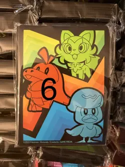 54 Pokemon ETB Sleeve Packs Lot Mixed Designs Official TCG Sleeves Unopened - Image 2