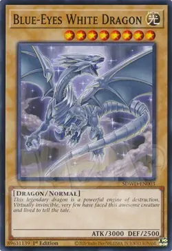 Yugioh - Blue-Eyes White Dragon x 3 - 1st Edition - Plus Free Holo Card - Image 2