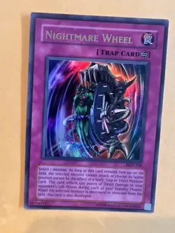 Nightmare Wheel PGD-106 Pharaonic Guardian LP Unlimited YuGiOh NM+ - Image 1