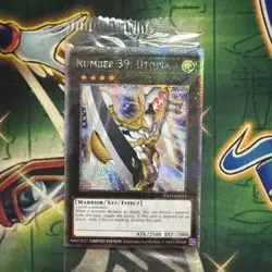 Yugioh! Number 39: Utopia TN23-EN013 Quarter Century Limited Edition Sealed NM - Image 1