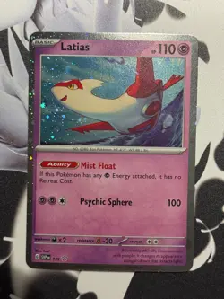 Latias SVP139 Cosmos Holo - Stellar Crown Promo Pokemon Card - MINT - Image 1