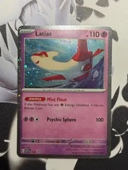 Latias SVP139 Cosmos Holo - Stellar Crown Promo Pokemon Card - MINT - Image 2