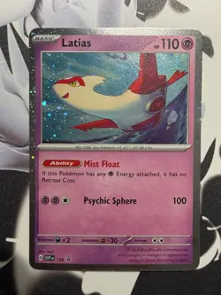 Latias SVP139 Cosmos Holo - Stellar Crown Promo Pokemon Card - MINT - Image 4