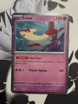 Latias SVP139 Cosmos Holo - Stellar Crown Promo Pokemon Card - MINT - Image 5