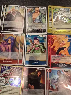 One Piece TCG English Card Lot - OP-13 R, SR, L, Events all Holo Foils - Image 4