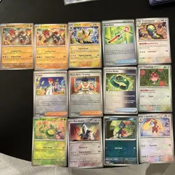 POKEMON TCG Prismatic Evolutions Lot Of 22 POKE BALL Reverse Holo Cards - Image 1