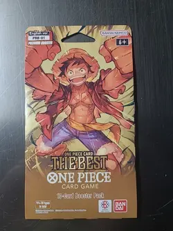 PRB-01 One Piece Card Game Premium The Best Sleeved Booster Pack - English - Image 1