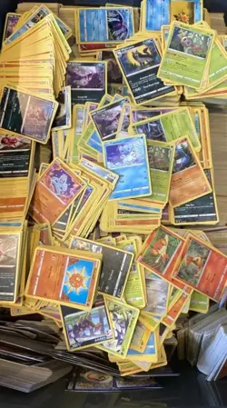 100 Pokemon Card Pack NON-HOLO NO ENERGYS, Deck Building/Bulk Cards For Kids - Image 4