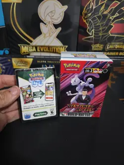 Destined Rivals Team Rockets Mimikyu (Deck Only) Factory Sealed WITH Code Card - Image 2