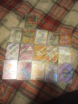 Pokemon TCG Lot of 16 Full Art EX Cards NM/M No Duplicates - Image 1