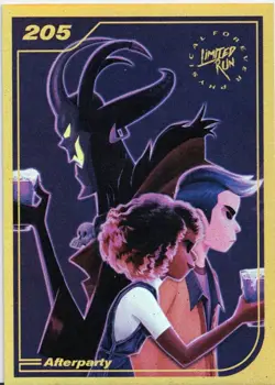 Afterparty Limited Run Games Gold Trading Card #205 New No Creases Tears - Image 1