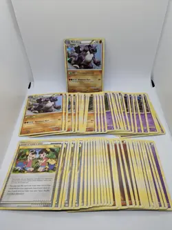 Pokemon HS Triumphant Royal Guard Theme Deck With Box Cards NM - Image 1