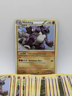 Pokemon HS Triumphant Royal Guard Theme Deck With Box Cards NM - Image 5