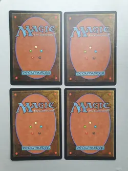 Atog x4 PLAYSET, MTG Revised Ed. (1994) Common Red Creature NM - Image 2