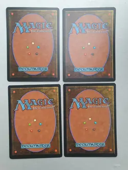 Drain Life x4 PLAYSET, MTG Revised Ed. (1994) Common Black Sorcery NM - Image 2