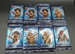 2x Magic the Gathering Kaldheim Draft Booster( 15 Karten jeder pack) Neu ovp - Image 1