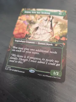 MTG Magic AZUSA LOST BUT SEEKING SLD R 1234 EN KARTE CARD FULL SPECIAL ART - Image 4