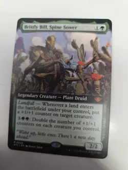 MTG Magic BRISTLY BILL, SPINE SOWER M 0338 OTJ EN KARTE CARD FULL SPECIAL ART - Image 5