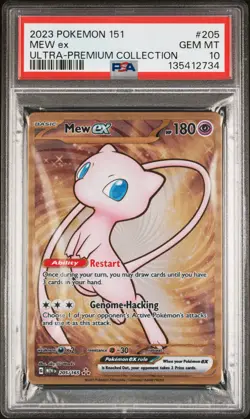 2023 POKEMON 151 ULTRA-PREMIUM COLLECTION #205 MEW EX PSA 10 - Image 1