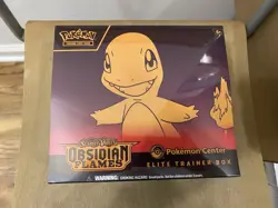 Pokemon TCG S&V Obsidian Flames POKEMON CENTER Elite Trainer Box ETB NEW/Sealed - Image 1