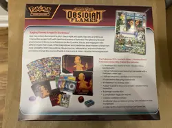 Pokemon TCG S&V Obsidian Flames POKEMON CENTER Elite Trainer Box ETB NEW/Sealed - Image 2