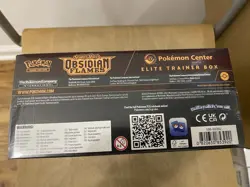 Pokemon TCG S&V Obsidian Flames POKEMON CENTER Elite Trainer Box ETB NEW/Sealed - Image 4