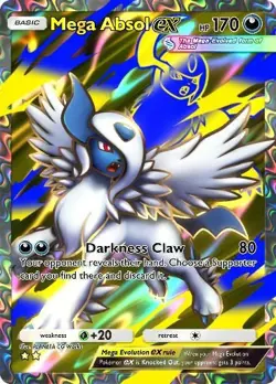 Mega Absol EX - 2-Star Rare - Pokemon TCG Pocket - Crimson Blaze (Trading) - Image 1